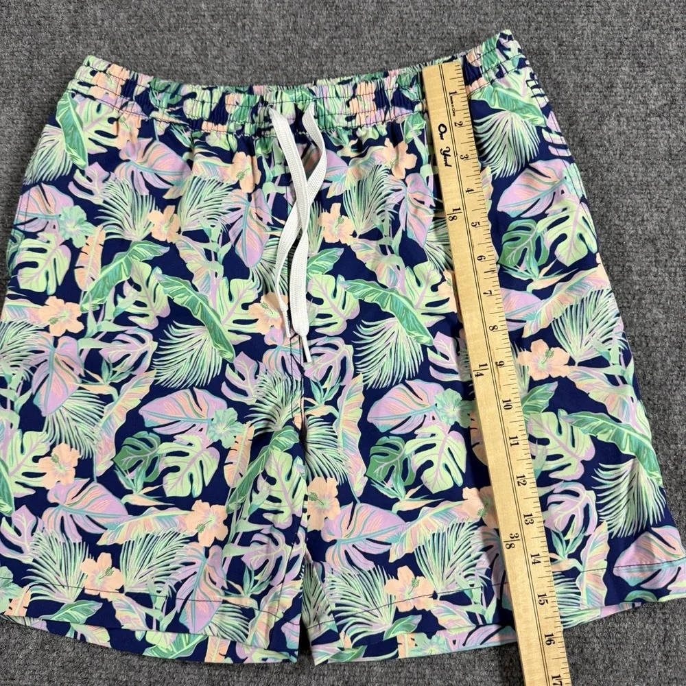 Chubbies Swim Short Youth Boys Large 14/16 Colorful Lined Trunks Beach